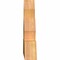 Ekena Millwork Richland Rough Sawn Timber Gable Bracket, Western Red Cedar, 36"W x 21"H x 4"D x 6"F, 14/12 Pitch GBW036X21X0406RIC00RWR - alternate 5